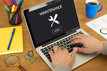 How to create outstanding maintenance page